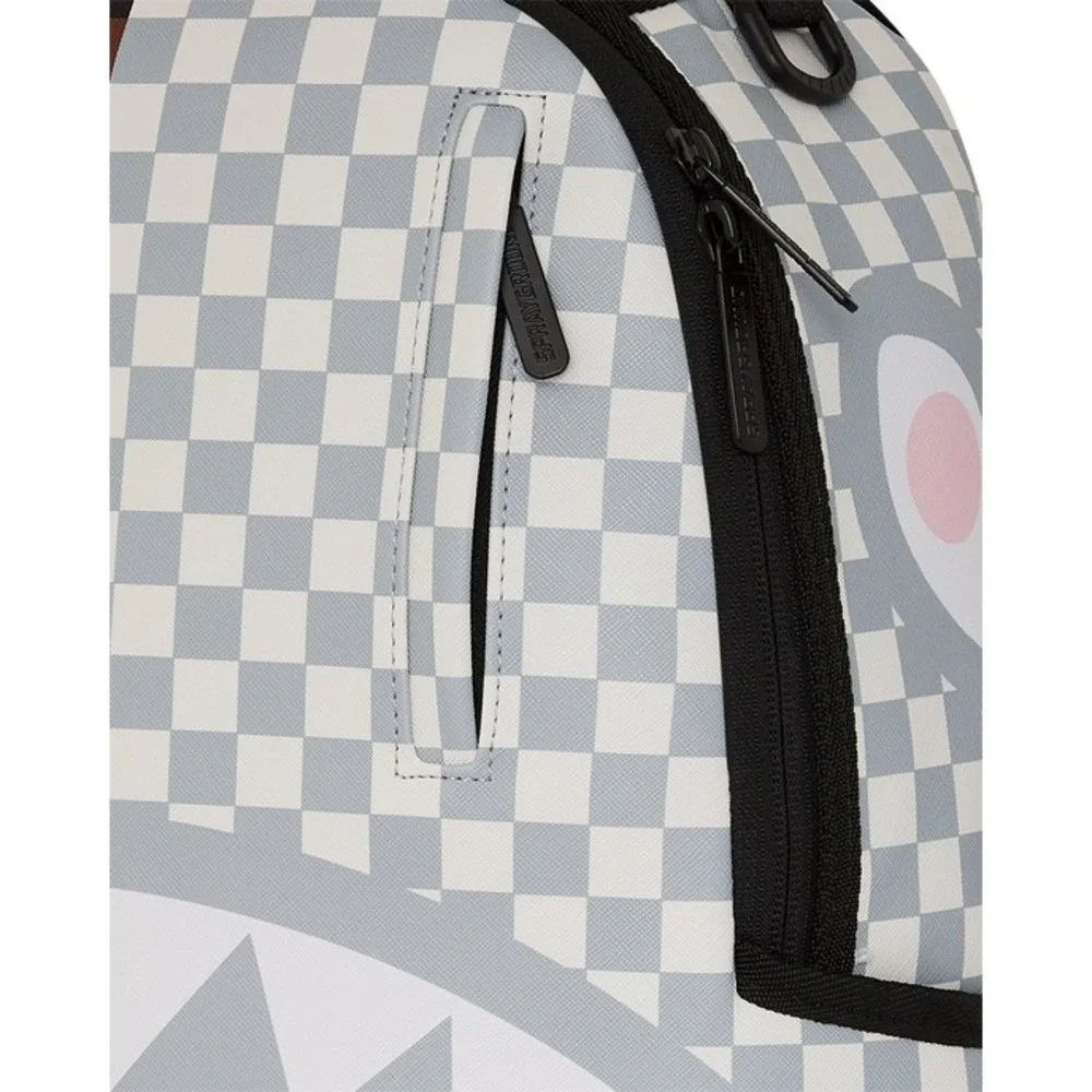 NEW Sprayground Sharks In Paris Cherry Blade Backpack Brown Gray Unisex Laptop